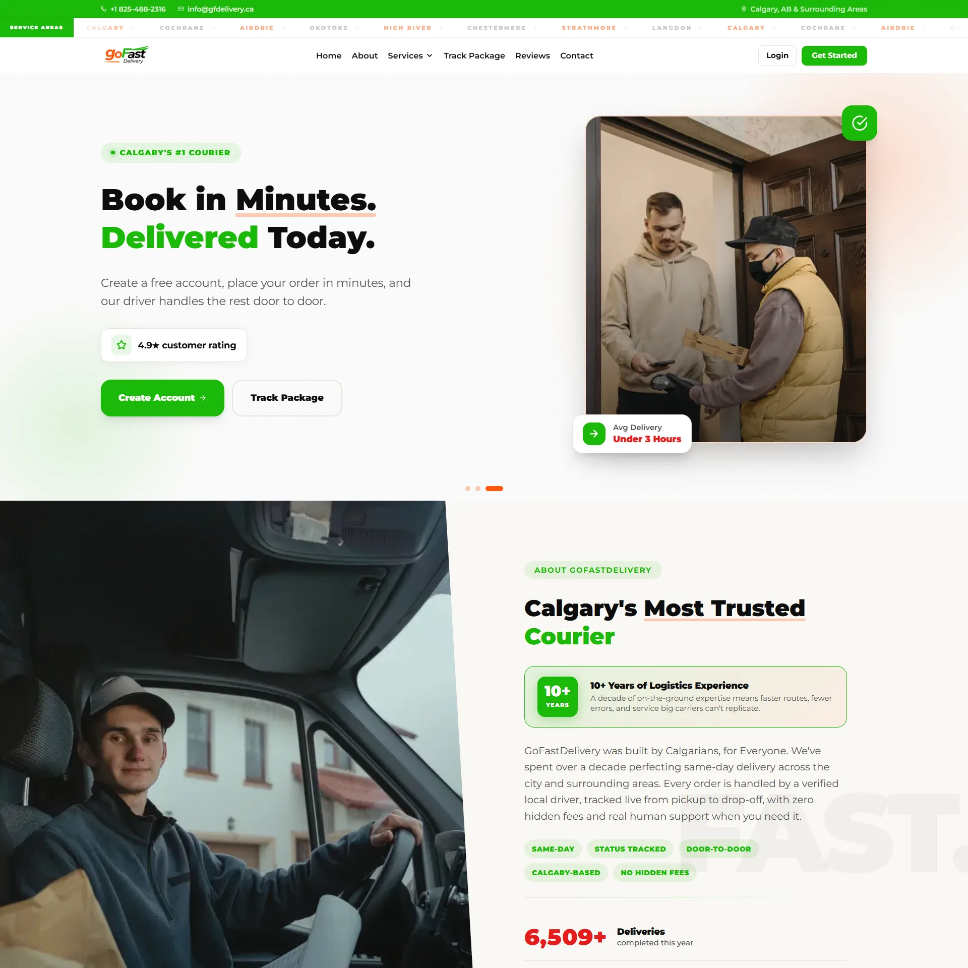 GoFast Delivery: Same-Day Courier & Fleet Management Platform