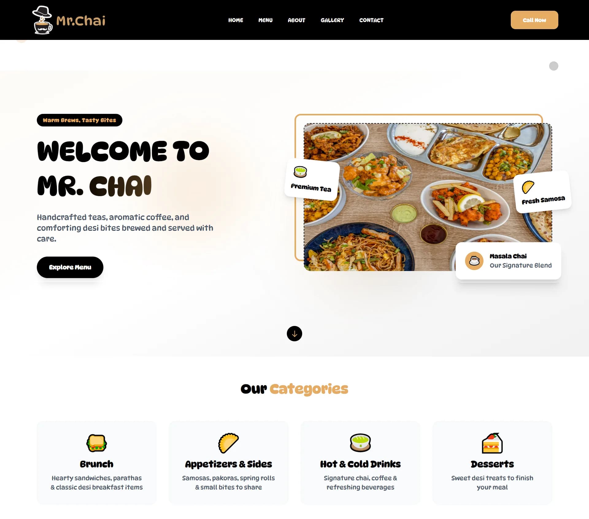 Mr. Chai: Calgary Tea Café Website